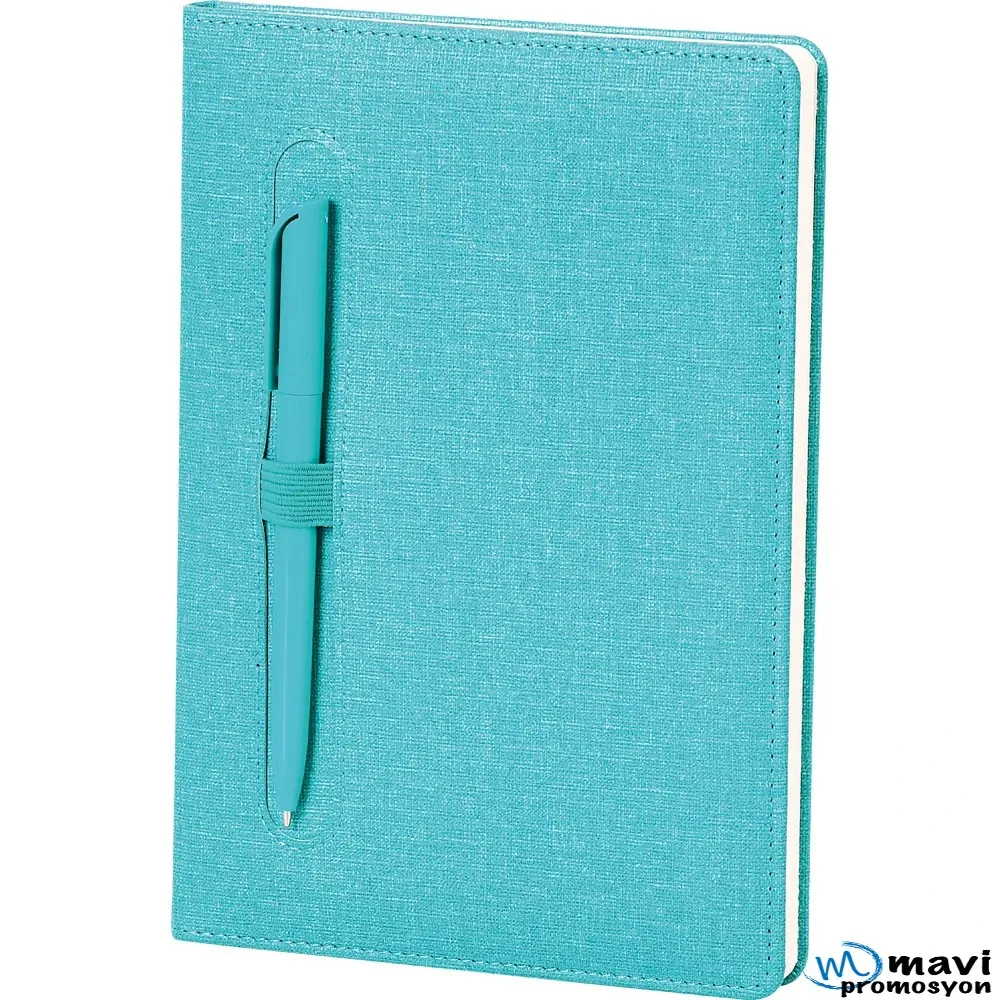 Renk Seçenekli Kalem Tutuculu MPVefa Tarihsiz Defter - görsel 4