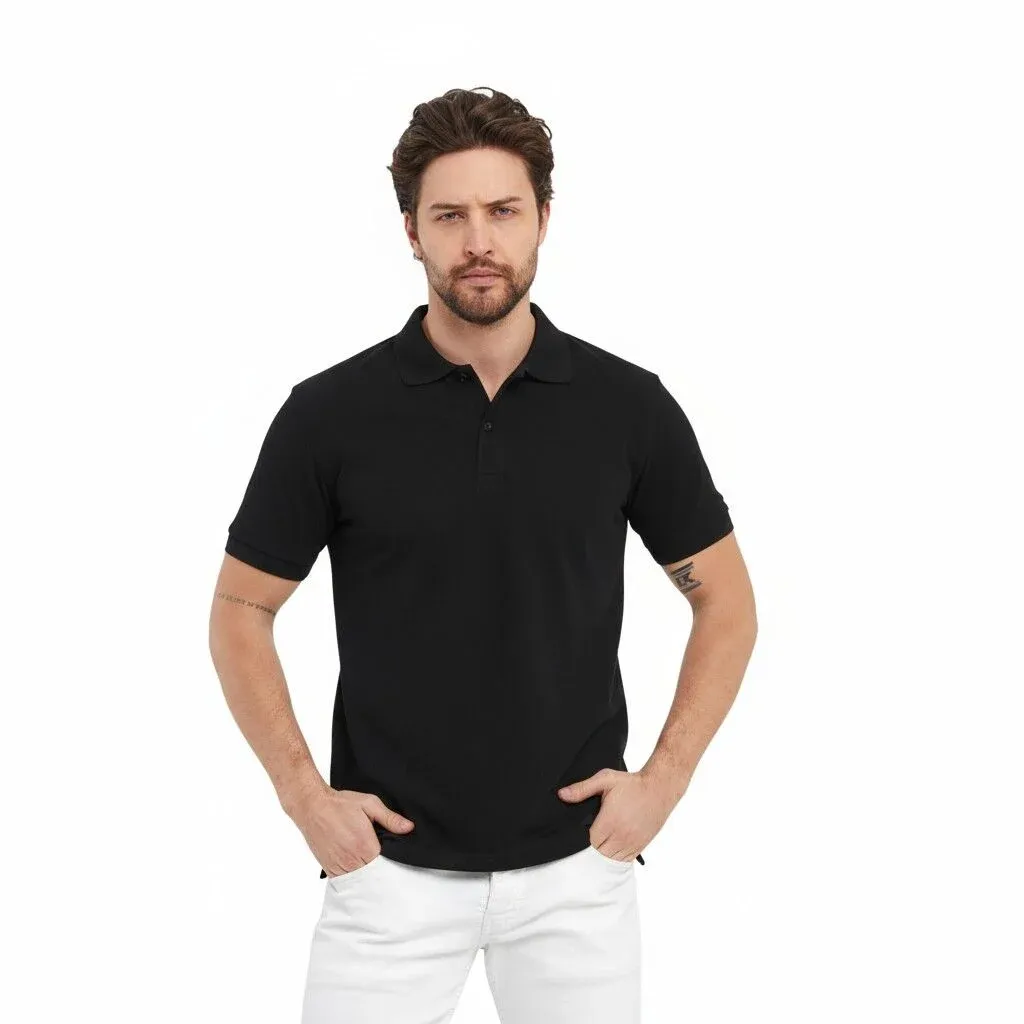 Farklı Renklerde Yüksek Kalite POLO Yaka Tişört XS-XXL, 3XL - görsel 2