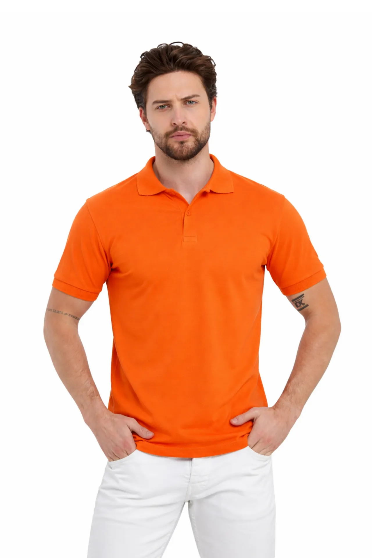Farklı Renklerde Yüksek Kalite POLO Yaka Tişört XS-XXL, 3XL - görsel 4