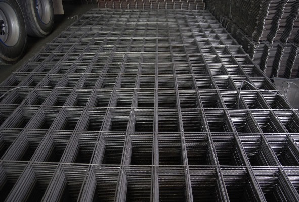 Q257/257 Çelik Hasır — 7 mm Tel, 215×500 cm Panel, TSE Belgeli