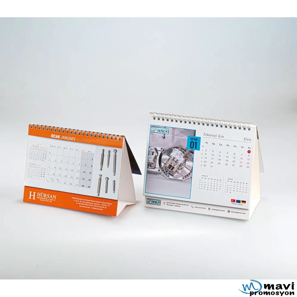 MPAMT-06 Karton Taşıyıcılı Masa Takvimi