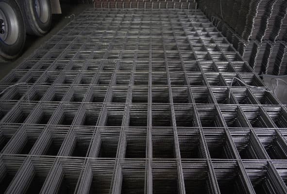 Q257/257 Çelik Hasır — 7 mm Tel, 215×500 cm Panel, TSE Belgeli